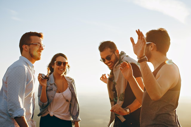 Photo by Helena Lopes: https://www.pexels.com/photo/group-of-people-having-fun-together-under-the-sun-708392/